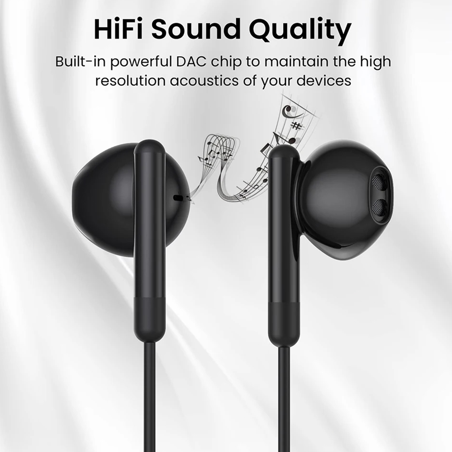USB C 유선 헤드폰 HiFi 스테레오 볼륨 조절 이 - Type C Wired Earphones With Mic 리뷰 및 가격