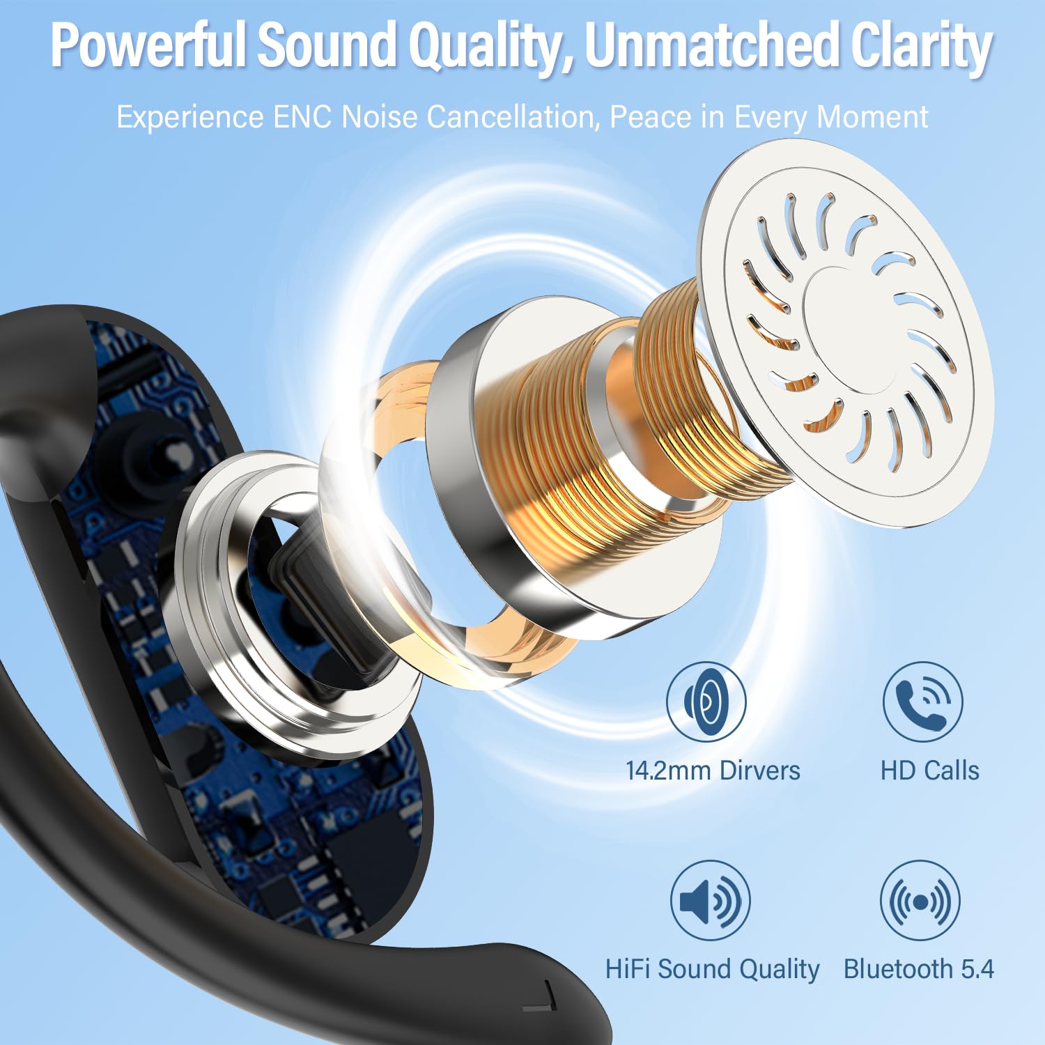 2026 오픈형 이어버드 블루투스 5.4 무선 헤드폰  - Type C Wired Earphones With Mic 리뷰 및 가격